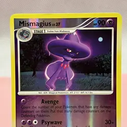 Mismagius - 10/130 - Holo Rare Reverse Holo Diamond & Pearl Pokemon NM - Image 2
