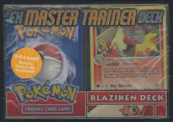 2005 Pokemon ex Master Trainer Deck Blaziken Deck Unopened Sealed - Image 1