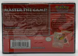 2005 Pokemon ex Master Trainer Deck Blaziken Deck Unopened Sealed - Image 3