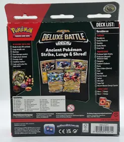 Pokemon TCG Scarlet and Violet Deluxe Battle Deck 2 Box Lot. Meowscarda Ex - Image 4