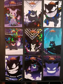 GENGAR Dark SET POKEMON DATABASE HALLOWEEN SET ICE HOLO PERU US SELLER 2025 Peru - Image 1