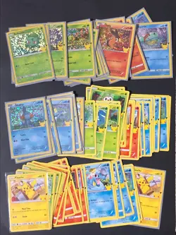 2021 Pokemon 25th Anniversary McDonalds Master Set 25 Holo, 25 Non Pikachu - Image 1