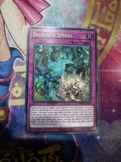 Yugioh Dominus Spiral DOOD-EN079 Secret Rare 1st Edition NM - Image 1
