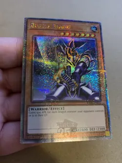 MISPRINT ERROR Buster Blader Yugioh RA04-EN115 QCR NM - Image 1