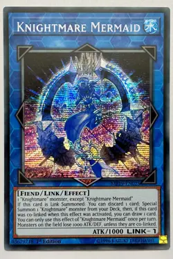 MP19-EN025 Knightmare Mermaid - Secret Rare 1st Edition Lightly Played YuGiOh - Image 1
