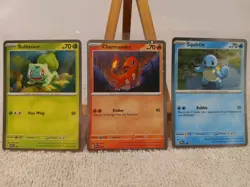 Pokemon TCG Scarlet And Violet 151 Black Star Promo Cards Set Of 3 - Image 1