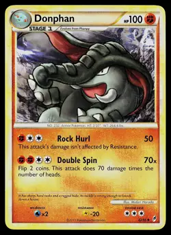 Pokemon Card Donphan 42/95 Call of Legends - Image 1