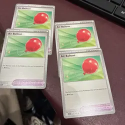 4x Air Balloon (Playset) 079/086 - NM Condition - Non-Foil Pokemon Cards - Image 1