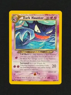 DARK HAUNTER (NM) - Neo Destiny 36/105 - Pokemon Trading Card Game - Uncommon - Image 1