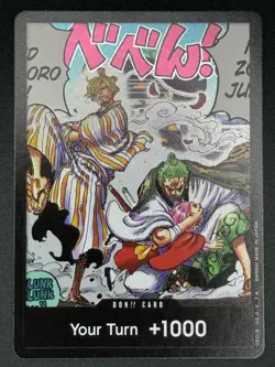 DON!! Card (Alternate Art) One Piece DON!! OP06: Wings of the Captain NM - Image 1