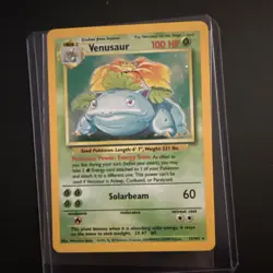 1999 Pokemon Card Venusaur 15/102 Holo Rare Base Set WOTC 💎NM LP+💎 - Image 1