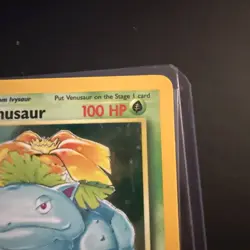 1999 Pokemon Card Venusaur 15/102 Holo Rare Base Set WOTC 💎NM LP+💎 - Image 2