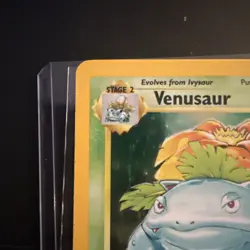 1999 Pokemon Card Venusaur 15/102 Holo Rare Base Set WOTC 💎NM LP+💎 - Image 3
