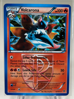Volcarona 13/101 Cracked Ice Holo - Plasma Blast - Pokemon Card - Image 1