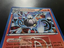 Chandelure 16/116 Plasma Freeze Holo Rare Pokemon Card - LP - Image 2
