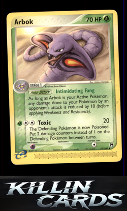 Arbok 29/100 Pokemon Uncommon Sandstorm Card LP - Image 1