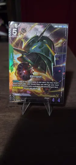 Gundam Card Game Elmeth LR+ GD02-020 Dual Impact English - Image 1