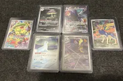 Pokemon Scarlet And Violet + Sword And Shield IRs And Full Art Lot - 6 Cards - Image 1