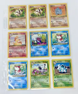 41 1st Ed. Pokemon Card Lot - 1 Kangaskhan Holo & 40 Commons/Uncommon (P-17) - Image 5