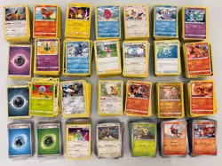 Pokemon 2500+ Card Common/Uncommon BULK LOT (Not Played With) - Image 1