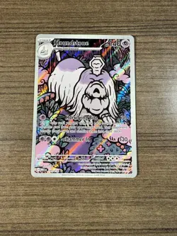 Houndstone 145/132 Mega Evolution Holo Illustration Rare NM English Pokemon Card - Image 1