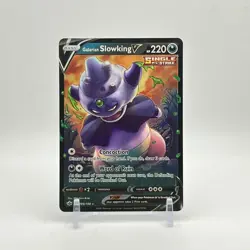 Pokemon Card Galarian Slowking V 099/198 Chilling Reign - Near Mint - Image 1