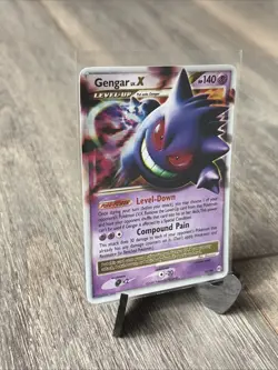 Gengar LV.X 97/99 Holo Arceus Pokemon Card - Image 2