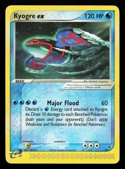 Kyogre ex 001 Nintendo Black Star Promo Pokemon Card - Image 1