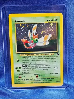 Yanma - 17/75 - Holo - Neo Discovery - Pokemon Card - Image 1