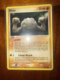 Pokemon TCG Ditto EX Delta Species Card 62/113 Regular Common - Image 1