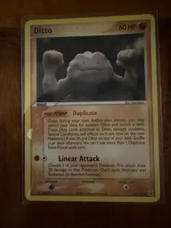 Pokemon TCG Ditto EX Delta Species Card 62/113 Regular Common - Image 2
