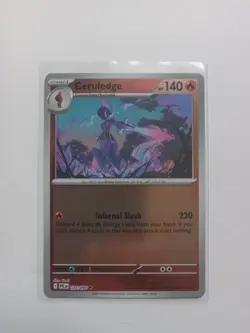 Ceruledge 020/094 Phantasmal Flames Reverse Holo NM Pokemon Card - Image 1