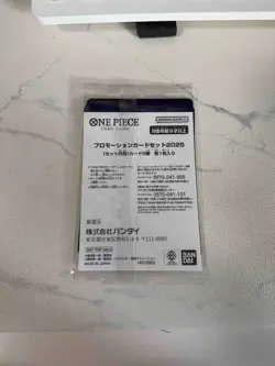 One Piece Mcdonald's 2025 Promo 6 Card Pack J78 - Image 2