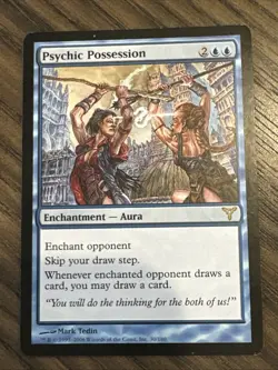 Psychic Possession X1 Dissension Ex Condition See Front/back Pics MTG - Image 1
