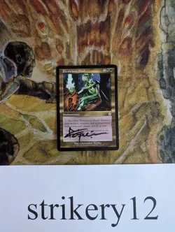 Pernicious Deed - Apocalypse - Signed by Christopher Moeller - MTG - Image 1