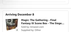 Magic: The Gathering Final Fantasy IX Scene Box The Siege of Alexandria - Image 2