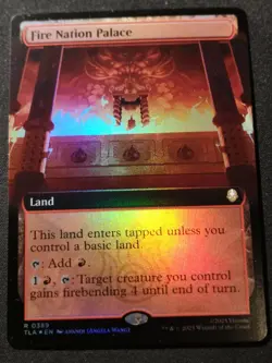 Fire Nation Palace - Foil - Extended Art - TLA - MTG - EN - NM - 0389 - Image 1