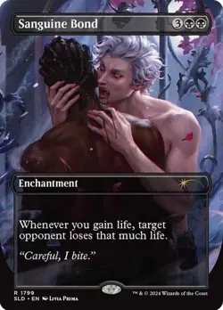 Sanguine Bond Dungeons Dragons MTG Regular Secret Lair SLD NM / M - Image 1