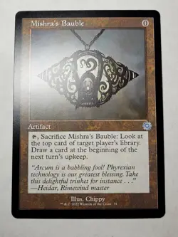 Mishra's Bauble -Retro Frame- Brothers War Regular Uncommon BRO BRR 34 mtg NM/M - Image 1