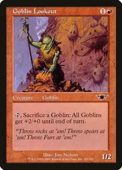 1x Goblin Lookout - LP - Onslaught Block - mtg - SPARROW MAGIC - Image 1