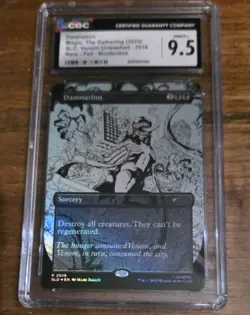 MTG SPIDER-MAN SECRET LAIR DROP VENOM UNLEASED INKS RAINBOW FOIL CGC GRADED SET - Image 1