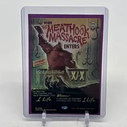MtgThe Meathook Massacre Foil Poster Showcase Innistrad Remastered! - Image 1