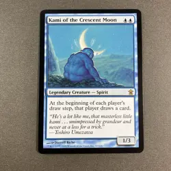 MTG Kami of the Crescent Moon Saviors of Kamigawa Regular Magic The Gathering - Image 1