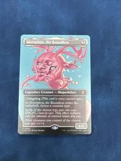 Morophon, the Boundless (Borderless) - Mythic - Commander Masters (#669) NM MTG - Image 1