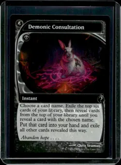 2024 Magic MTG Mystery Booster 2 Demonic Consultation #0181 - Image 1