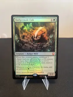 MTG: Badgermole Cub Foil TLA 0167 | Avatar: The Last Airbender - Image 1