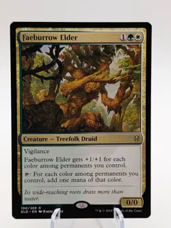 Magic the Gathering | Faeburrow Elder | NM - Image 1