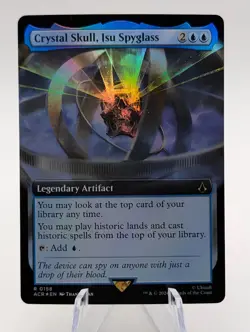 Magic the Gathering | Crystal Skull, Isu Spyglass Etched FOIL | NM - Image 1