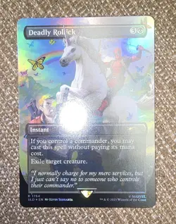 MTG - SLD Marvel - Deadly Rollick #1754 - Near Mint Foil - Image 1