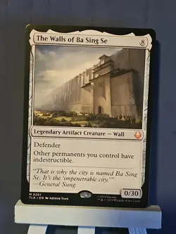 MTG The Walls of Ba Sing Se: M 0261 | Avatar The Last Airbender | Regular NM - Image 1